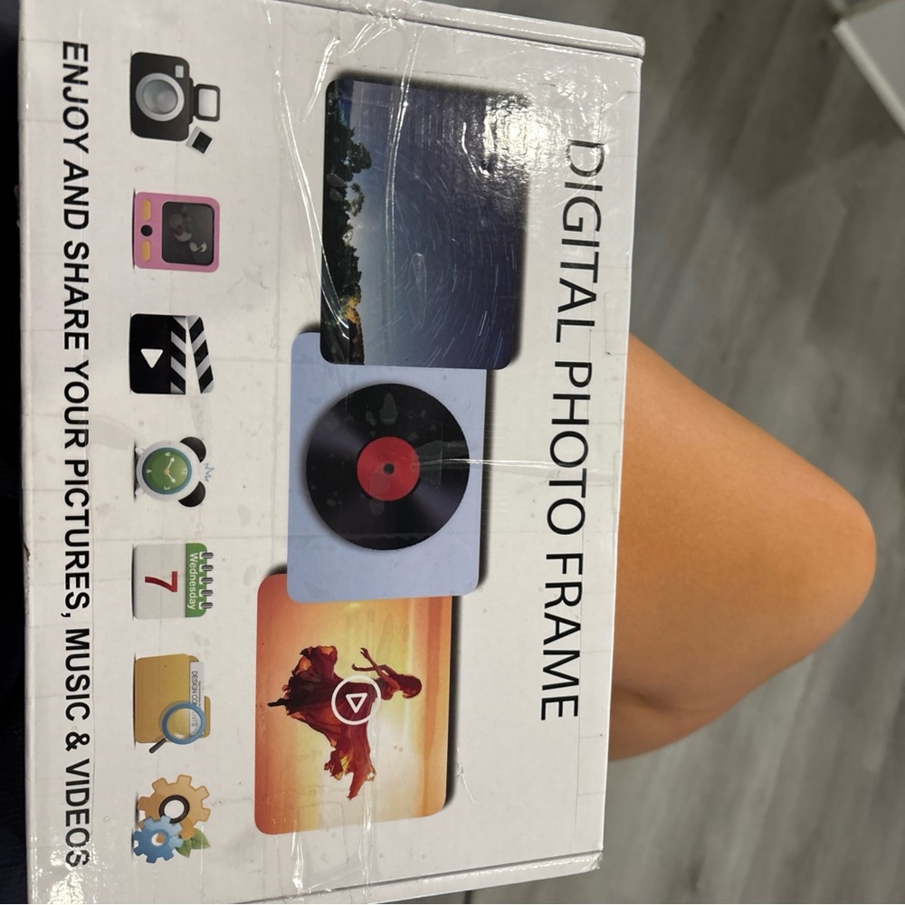 Digital Photo Frame - Black